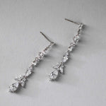 Delicate CZ Dangle Earrings - Earrings - Cassandra Lynne