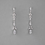 Delicate CZ Dangle Earrings - Earrings - Cassandra Lynne