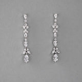 Delicate CZ Dangle Earrings - Earrings - Cassandra Lynne
