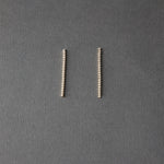 Delicate CZ Line Drop Earrings - Earrings - Cassandra Lynne