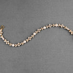 Delicate Freshwater Pearl CZ Bracelet - Bracelet - Cassandra Lynne