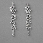 Delicate Multi Shape CZ Dangle Wedding Earrings - Earrings - Cassandra Lynne