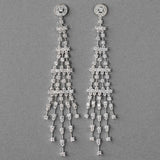 Extra Long Chandelier CZ Earrings - Earrings - Cassandra Lynne