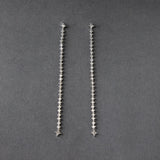 Extra Long CZ Dangle Earrings - Earrings - Cassandra Lynne