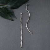 Extra Long CZ Dangle Earrings - Earrings - Cassandra Lynne
