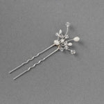 Freshwater Pearl and Crystal Hair Pin - Hair Pins - Cassandra Lynne