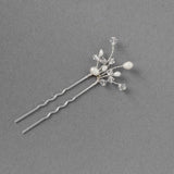 Freshwater Pearl and Crystal Hair Pin - Hair Pins - Cassandra Lynne