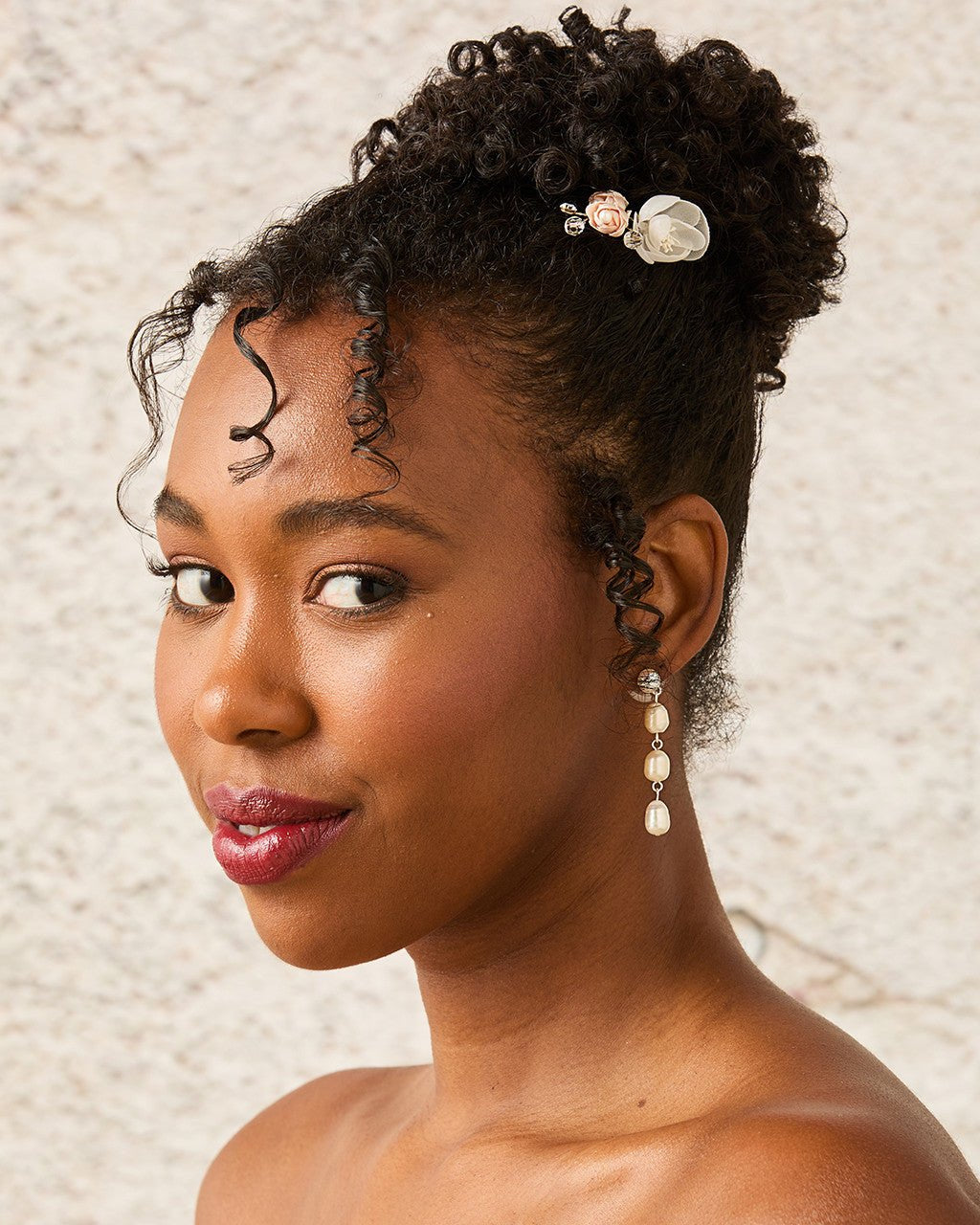 Freshwater Pearl Station Earrings - Earrings - Cassandra Lynne