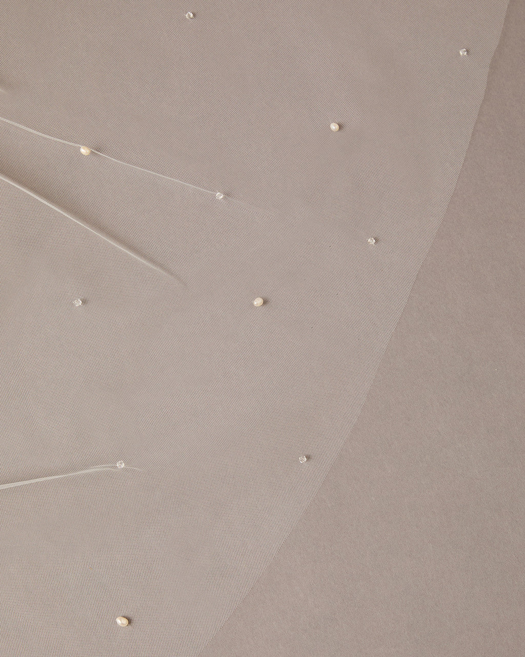 Bridal Veil with Scatter of Crystals and Freshwater Pearls - Cassandra Lynne