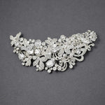 Glamorous Bridal Hair Clip in Silver - Hair Clips - Cassandra Lynne
