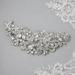 Glamorous Bridal Hair Clip in Silver - Hair Clips - Cassandra Lynne