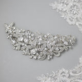 Glamorous Bridal Hair Clip in Silver - Hair Clips - Cassandra Lynne