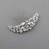 Glamorous Bridal Hair Comb with Multi Rhinestones - Hair Combs - Cassandra Lynne