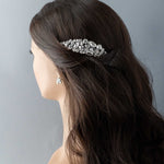 Glamorous Bridal Hair Comb with Multi Rhinestones - Hair Combs - Cassandra Lynne