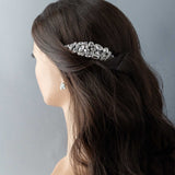 Glamorous Bridal Hair Comb with Multi Rhinestones - Hair Combs - Cassandra Lynne