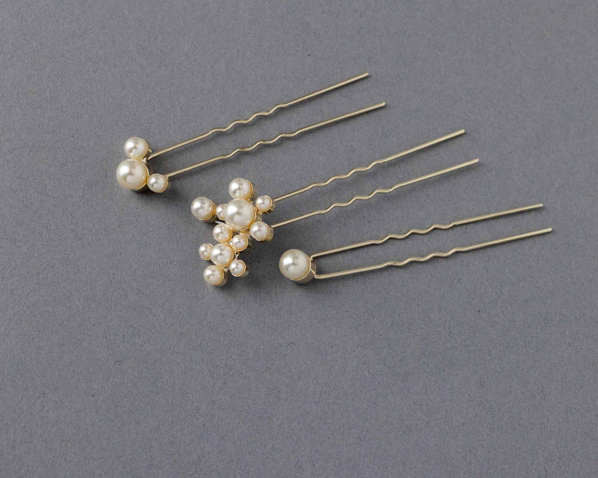 Pearl Bridal Hair Pins Set - Cassandra Lynne