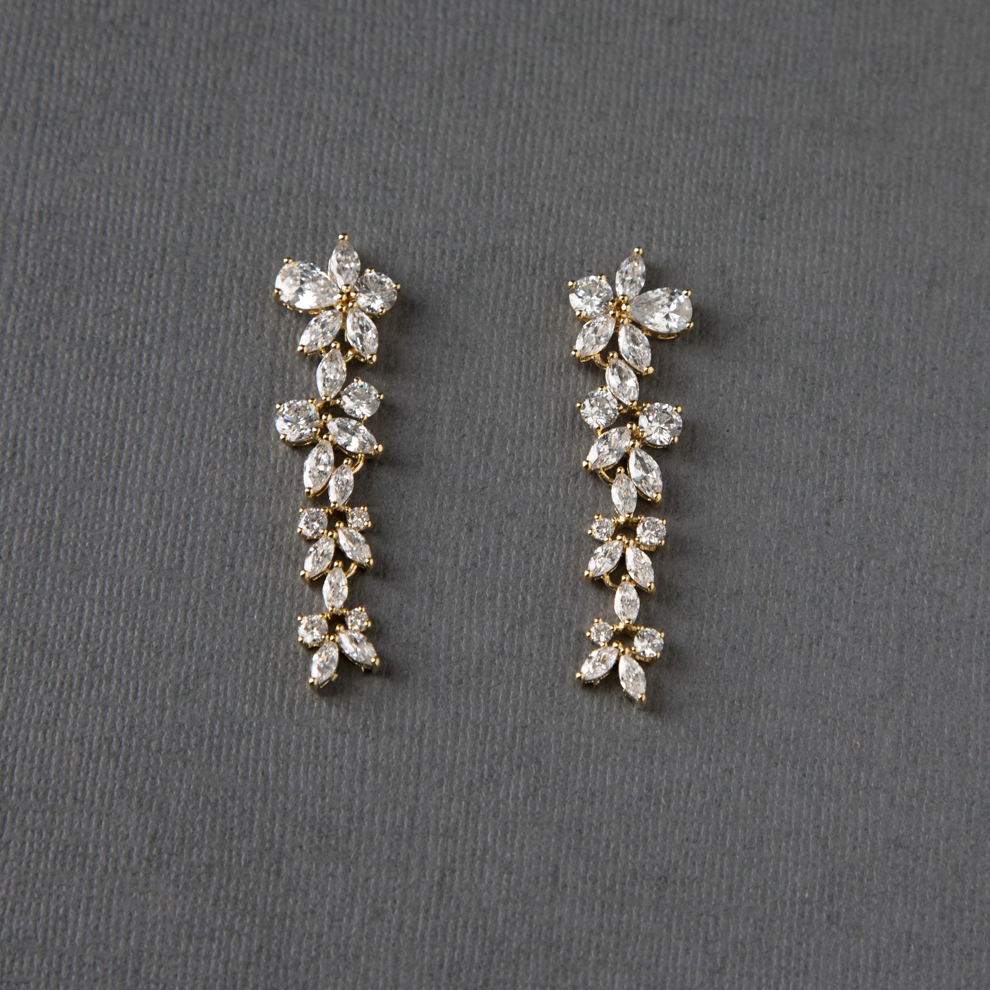 Crystal Teardrop Earrings for Prom AC1074 – Viniodress