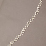 Wedding Veil with Lace Leaf Edge ivory -Cassandra Lynne