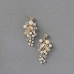 Handmade Pearl and Crystal Earrings - Earrings - Cassandra Lynne