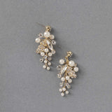 Handmade Pearl and Crystal Earrings - Earrings - Cassandra Lynne