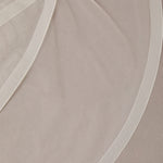 Fingertip Horsehair Trim Two Layer Wedding Veil
