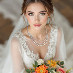 Layered Jewels CZ Bridal Jewelry Set - Necklace Set - Cassandra Lynne