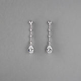 Link Drop CZ Earrings - Earrings - Cassandra Lynne