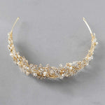Luxurious Bridal Headpiece of Crystals and Pearls - Tiara - Cassandra Lynne