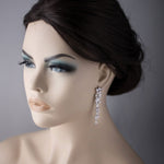 Marquise Cluster CZ Dangle Earrings - Earrings - Cassandra Lynne