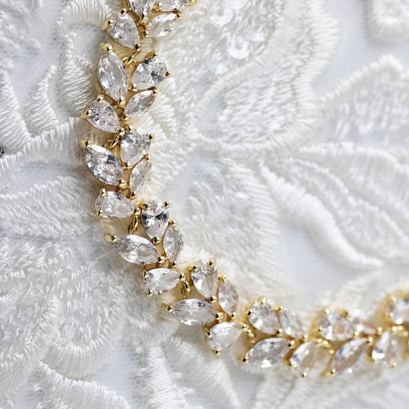 Marquise Leaf and Pear CZ Bracelet - Bracelet - Cassandra Lynne