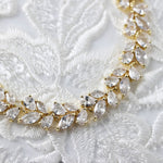 Marquise Leaf and Pear CZ Bracelet - Bracelet - Cassandra Lynne
