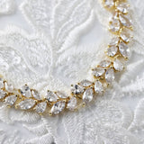 Marquise Leaf and Pear CZ Bracelet - Bracelet - Cassandra Lynne