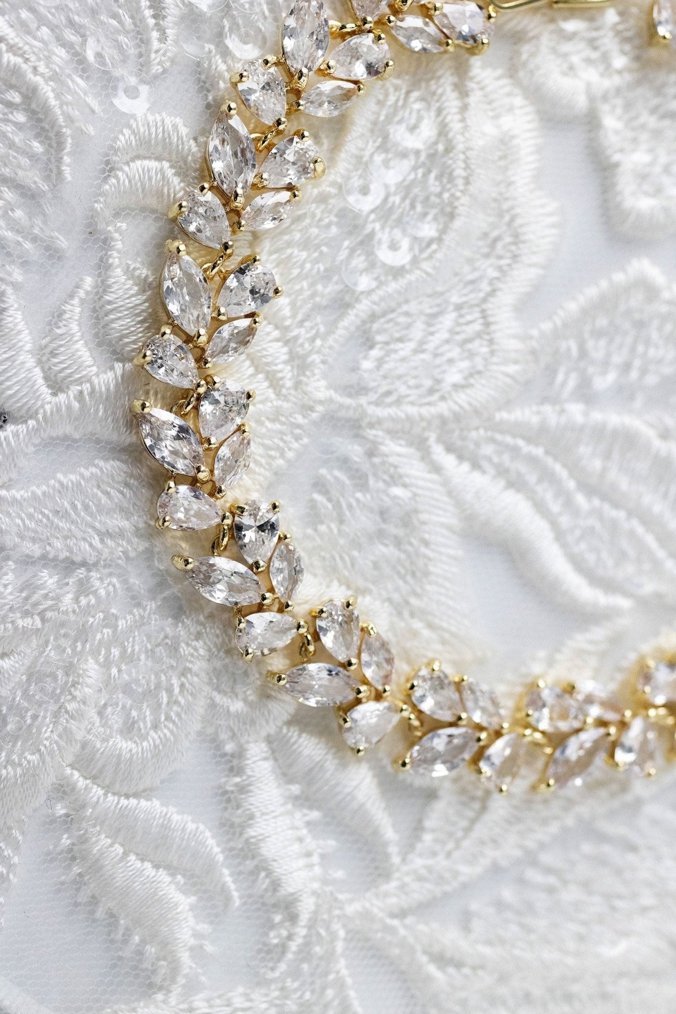 Marquise Leaf and Pear CZ Bracelet - Bracelet - Cassandra Lynne