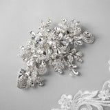 Maximalist Crystal Wedding Headpiece - Hair Clips - Cassandra Lynne