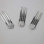 Mini Crystal and Pearl Comb Set - Hair Comb - Cassandra Lynne