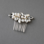 Mini Pearl and Rhinestone Crystal Hair Comb - Cassandra Lynne