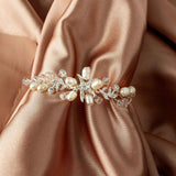 Nautical Wedding Starfish Bracelet with Pearls - Bracelet - Cassandra Lynne