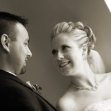 Pave Pear Drop CZ Earrings for the Bride - Earrings - Cassandra Lynne