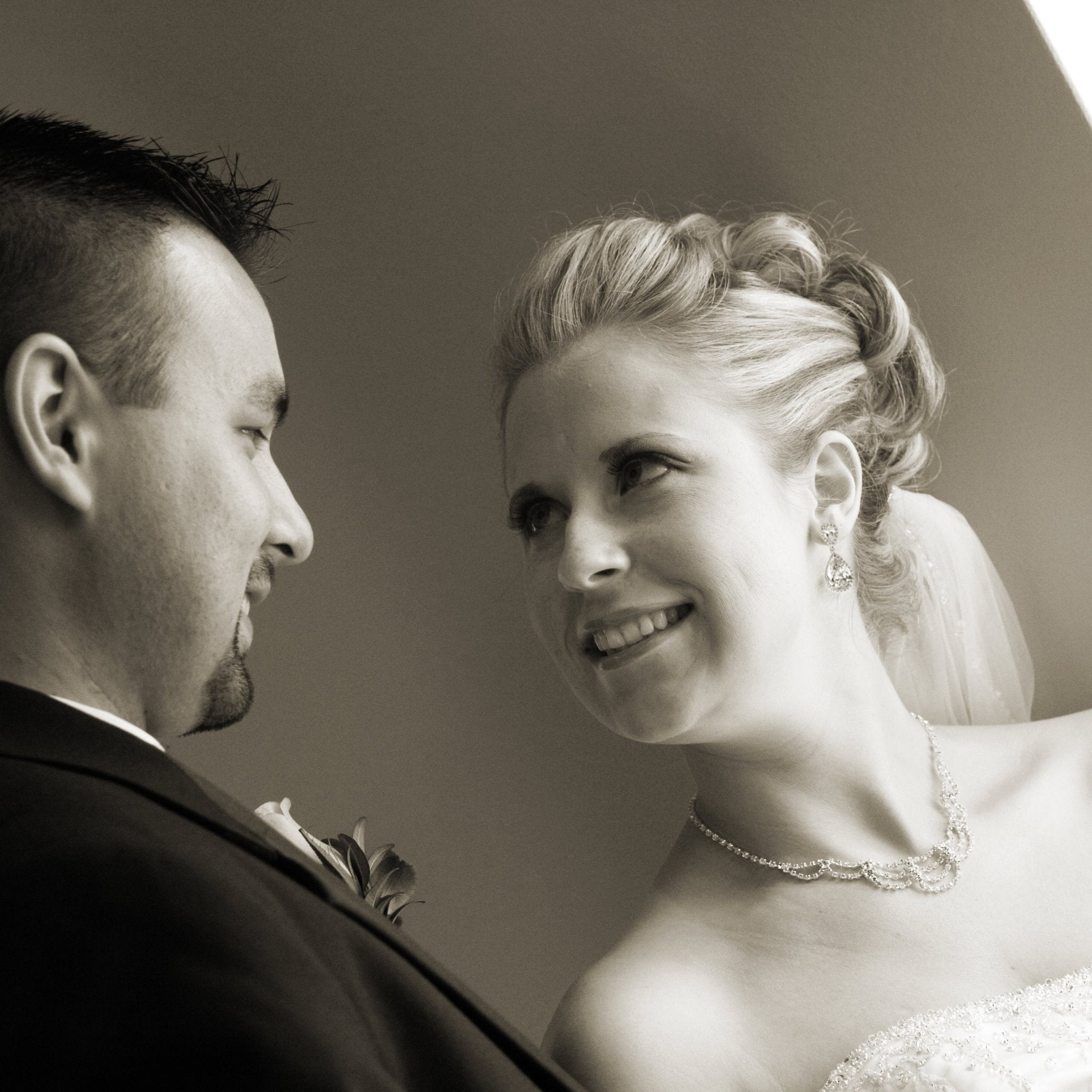 Pave Pear Drop CZ Earrings for the Bride - Earrings - Cassandra Lynne