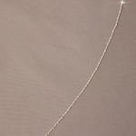 Pearl and Rhinestone Trimmed Wedding Veil Fingertip Length-Cassandra Lynne