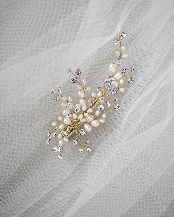 Bridal Hair Accessories | Wedding Jewelry by Cassandra Lynne