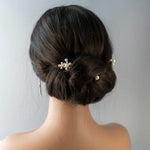 Pearl Bridal Hair Pins Set - Hair Pins - Cassandra Lynne