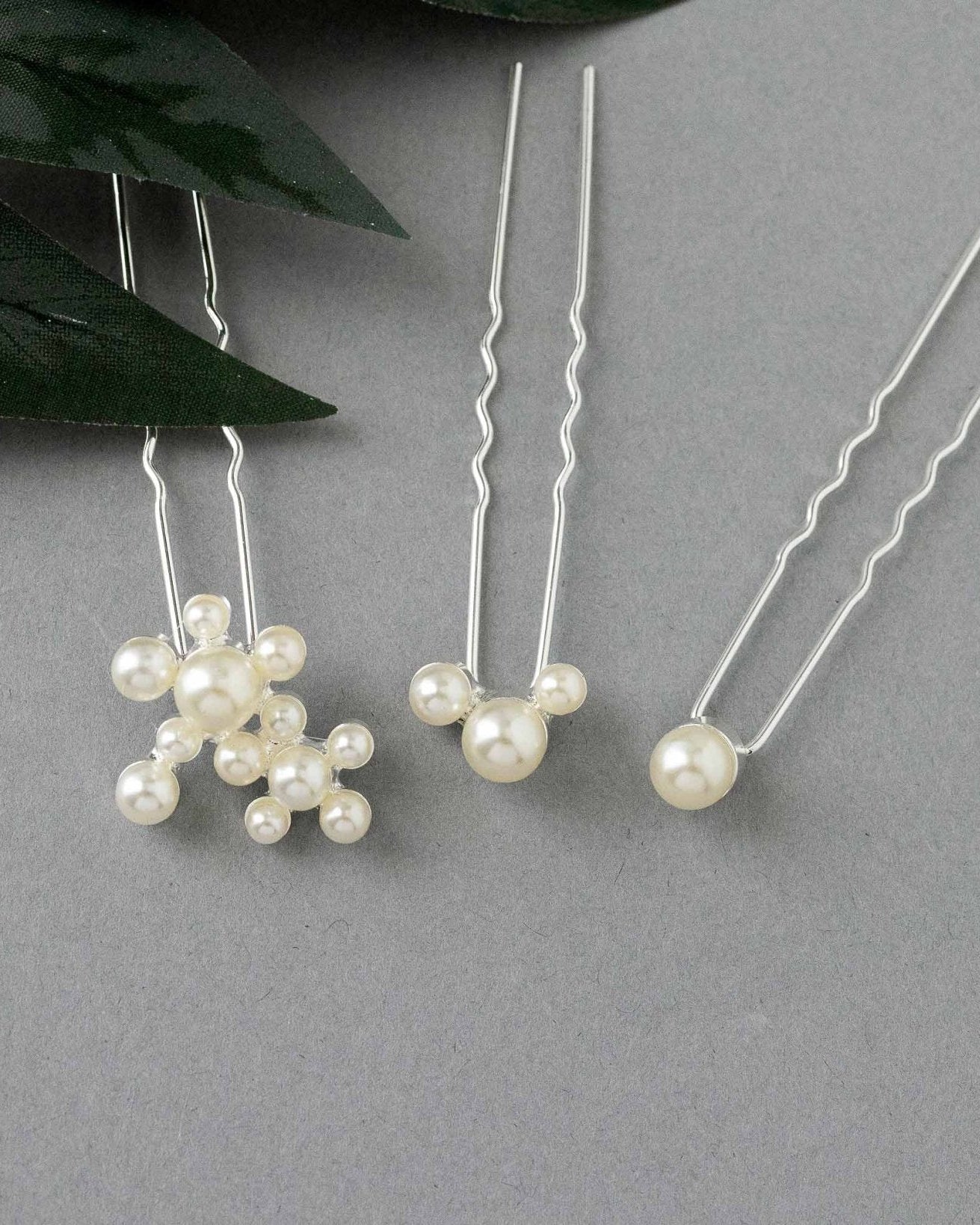Pearl Bridal Hair Pins Set - Hair Pins - Cassandra Lynne