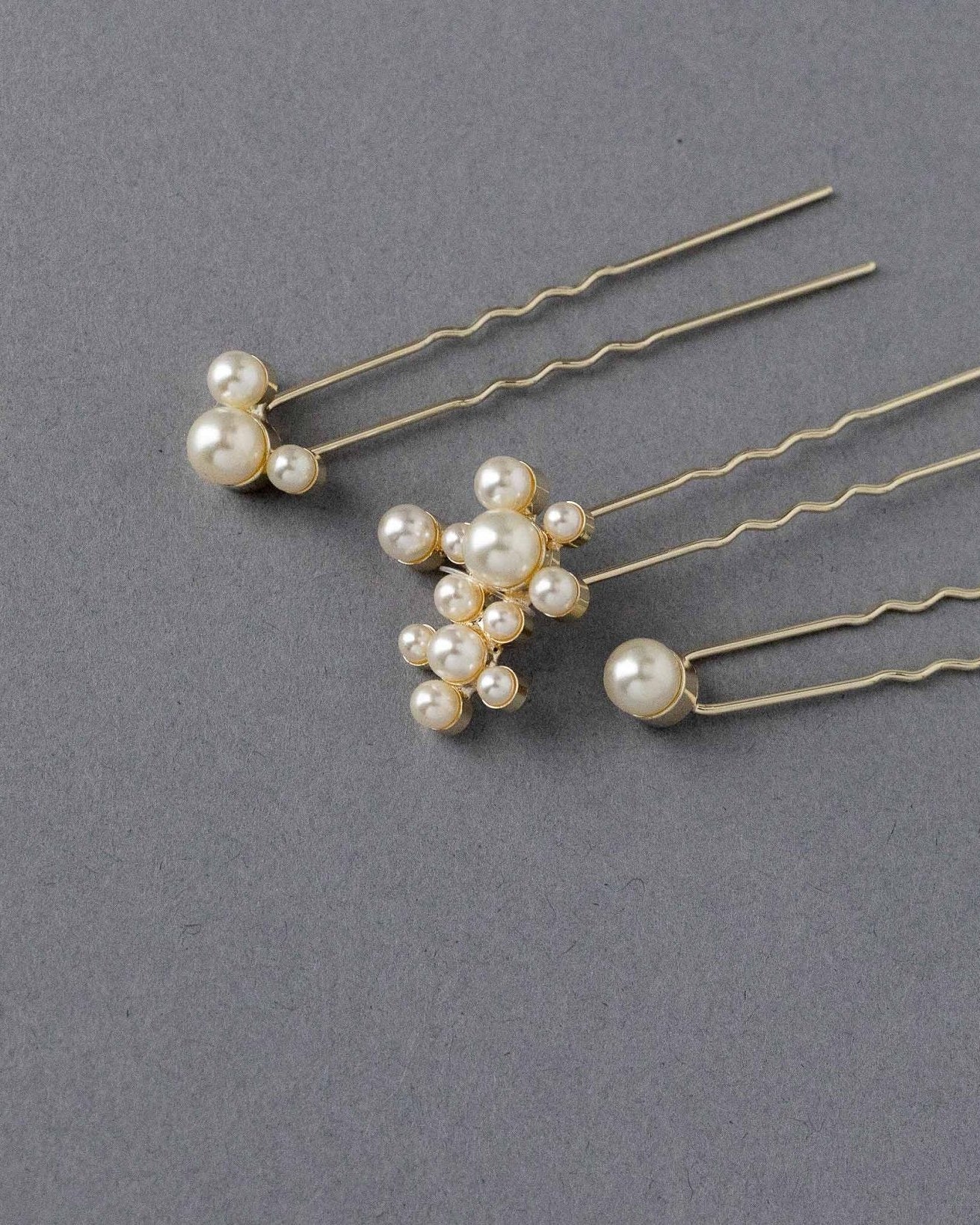 Pearl Bridal Hair Pins Set - Hair Pins - Cassandra Lynne