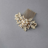 Pearl Cluster Wedding Hair Comb - Hair Comb - Cassandra Lynne