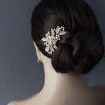 Pearl Cluster Wedding Hair Comb - Hair Comb - Cassandra Lynne