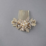 Pearl Cluster Wedding Hair Comb - Hair Comb - Cassandra Lynne