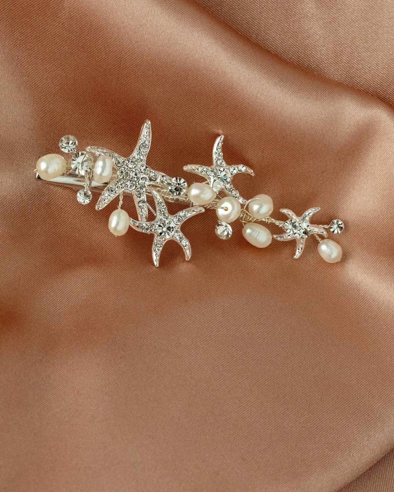Petite Beach Bride Hair Clip - Hair Clips - Cassandra Lynne