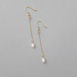 Petite Cultured Pearl Dangle Earrings - Necklace Set - Cassandra Lynne