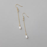 Petite Cultured Pearl Dangle Earrings - Necklace Set - Cassandra Lynne
